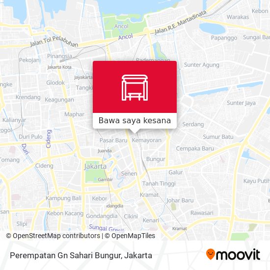 Peta Perempatan Gn Sahari Bungur