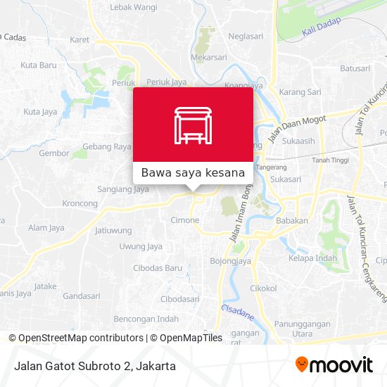 Peta Jalan Gatot Subroto 2