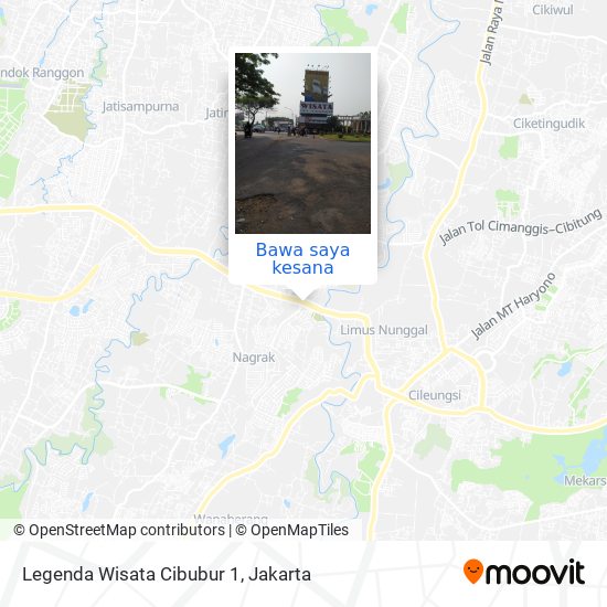 Peta Legenda Wisata Cibubur 1