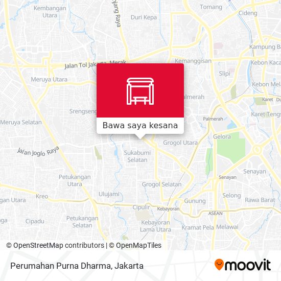 Peta Perumahan Purna Dharma