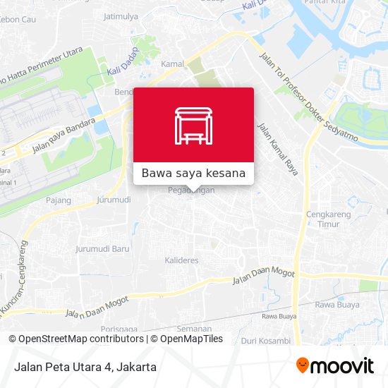 Peta Jalan Peta Utara 4