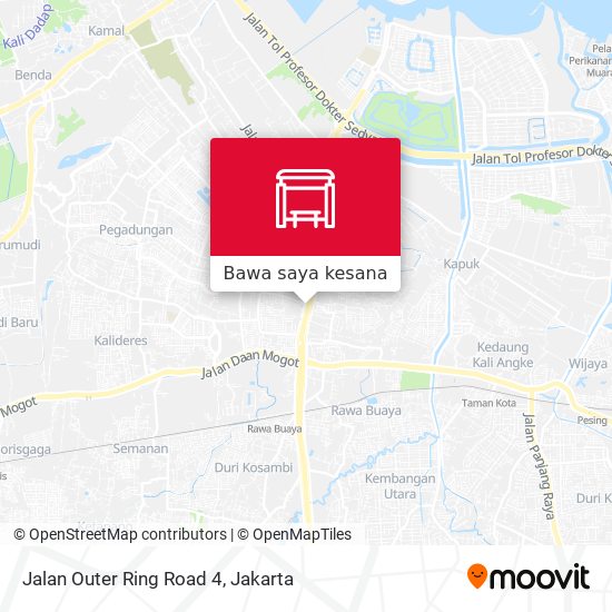 Peta Jalan Outer Ring Road 4