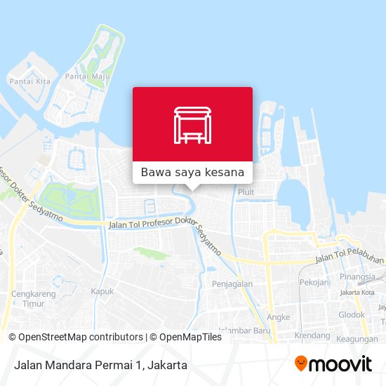 Peta Jalan Mandara Permai 1