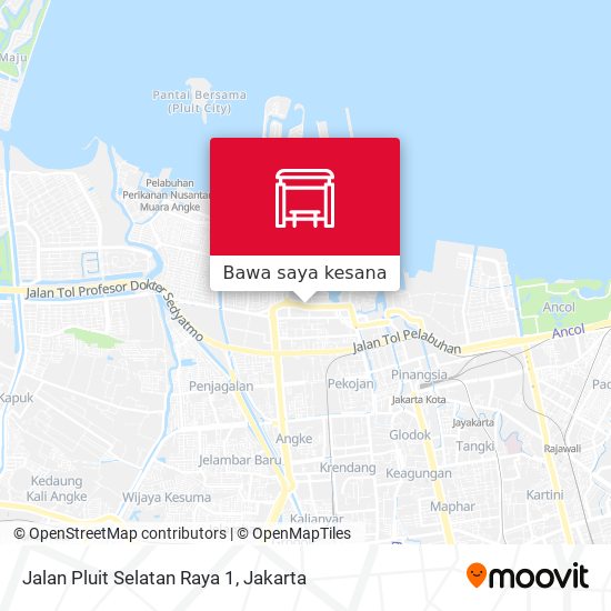 Peta Jalan Pluit Selatan Raya 1