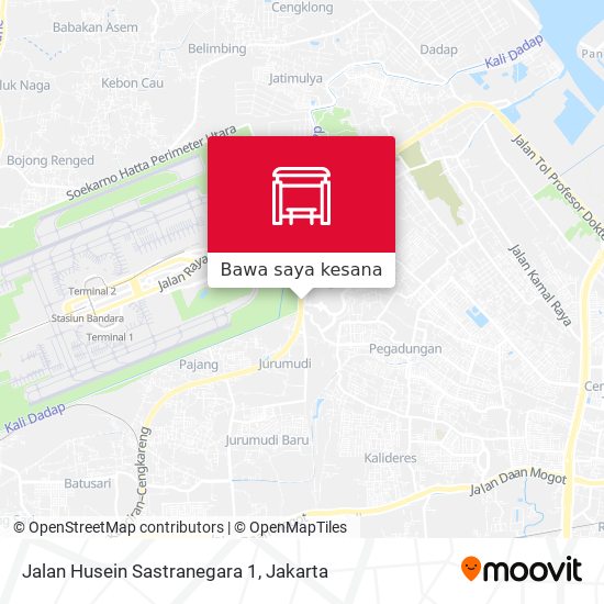 Peta Jalan Husein Sastranegara 1