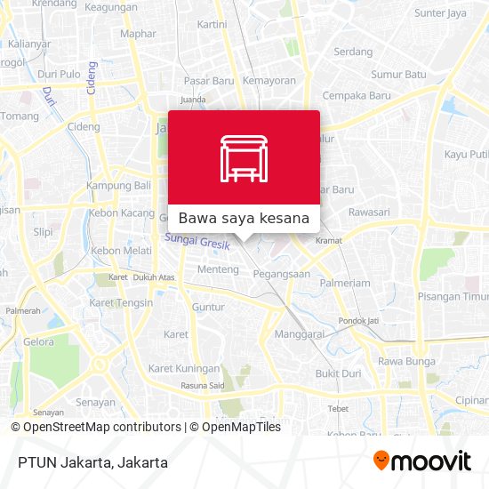 Peta PTUN Jakarta