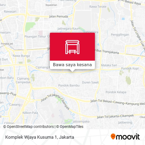 Peta Komplek Wjaya Kusuma 1