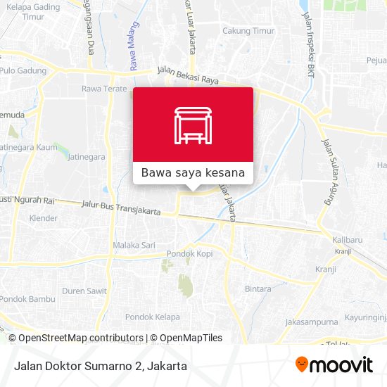 Peta Jalan Doktor Sumarno 2