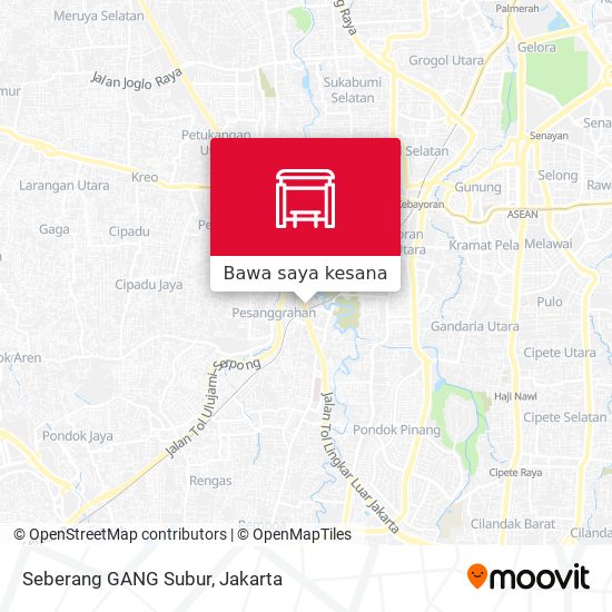 Peta Seberang GANG Subur