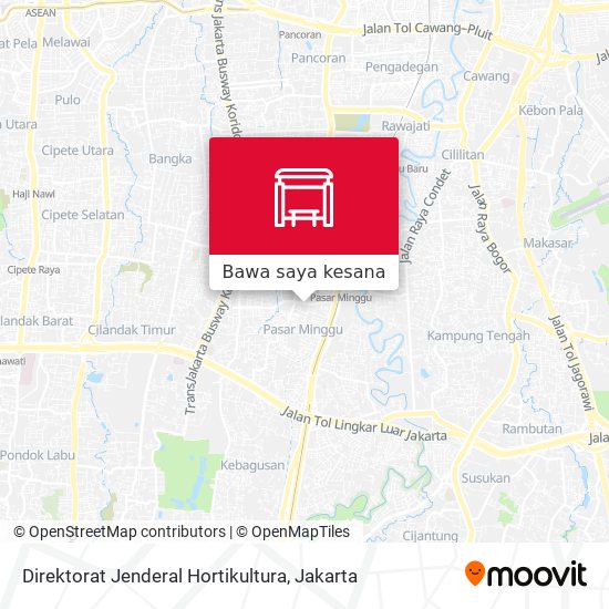 Peta Direktorat Jenderal Hortikultura