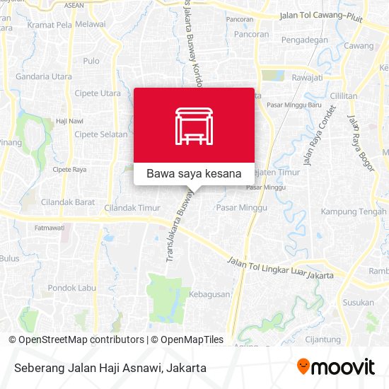 Peta Seberang Jalan Haji Asnawi