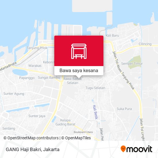 Peta GANG Haji Bakri