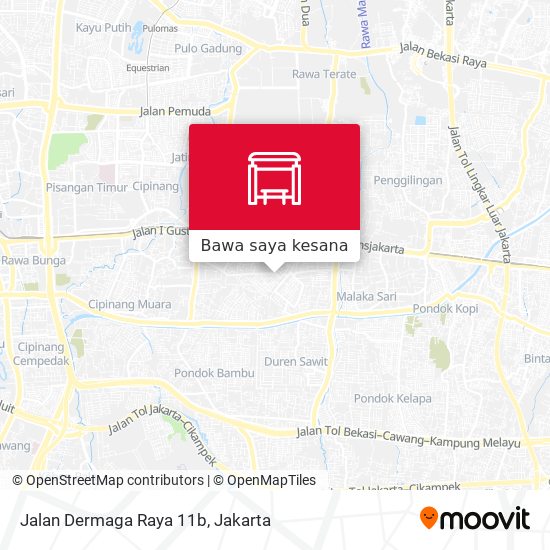 Peta Jalan Dermaga Raya 11b