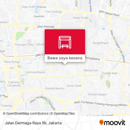 Peta Jalan Dermaga Raya 9b