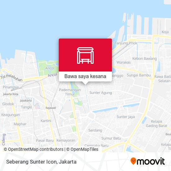 Peta Seberang Sunter Icon