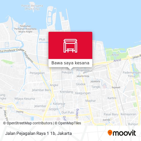Peta Jalan Pejagalan Raya 1 1b