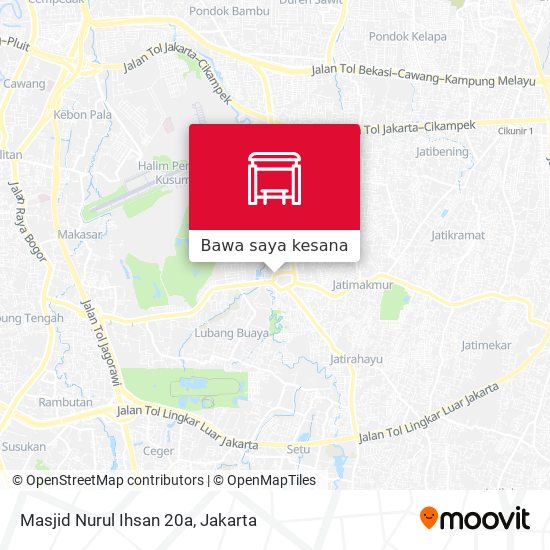 Peta Masjid Nurul Ihsan 20a