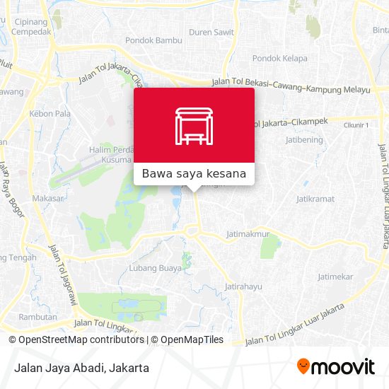 Peta Jalan Jaya Abadi