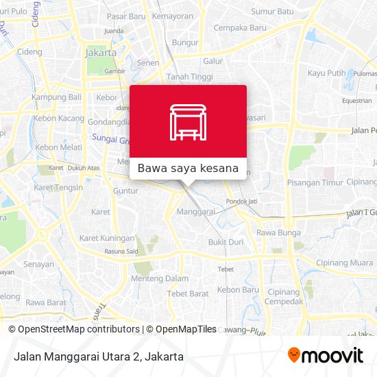 Peta Jalan Manggarai Utara 2