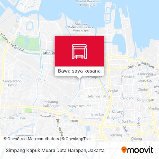 Peta Simpang Kapuk Muara Duta Harapan