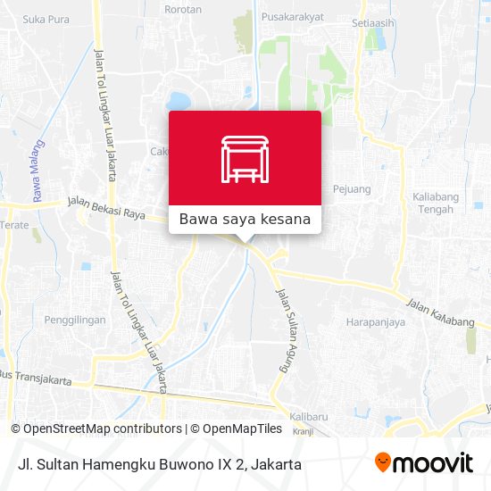 Peta Jl. Sultan Hamengku Buwono IX 2