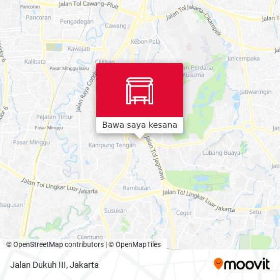 Peta Jalan Dukuh III