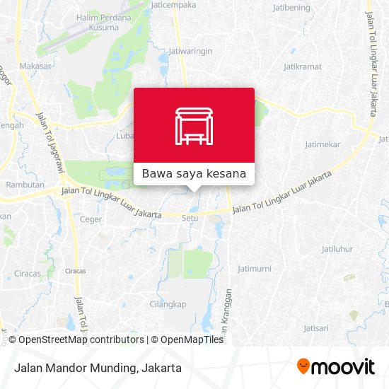 Peta Jalan Mandor Munding