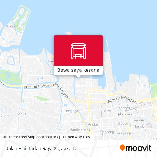 Peta Jalan Pluit Indah Raya 2c