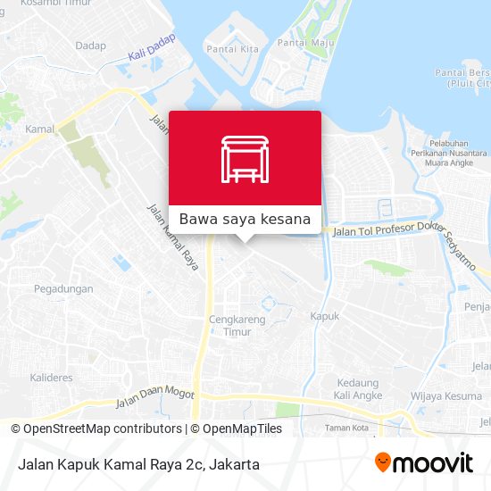 Peta Jalan Kapuk Kamal Raya 2c