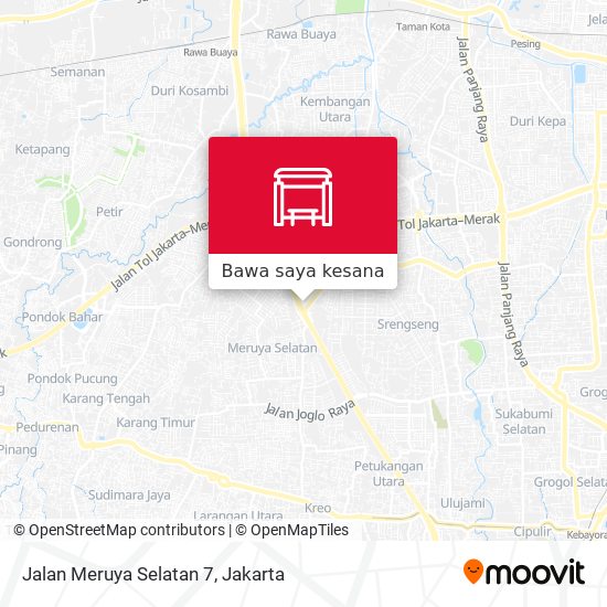 Peta Jalan Meruya Selatan 7