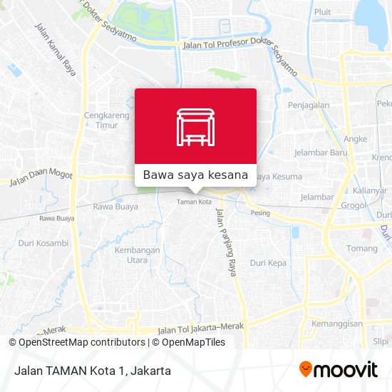 Peta Jalan TAMAN Kota 1