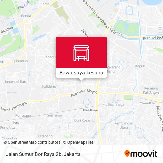 Peta Jalan Sumur Bor Raya 2b