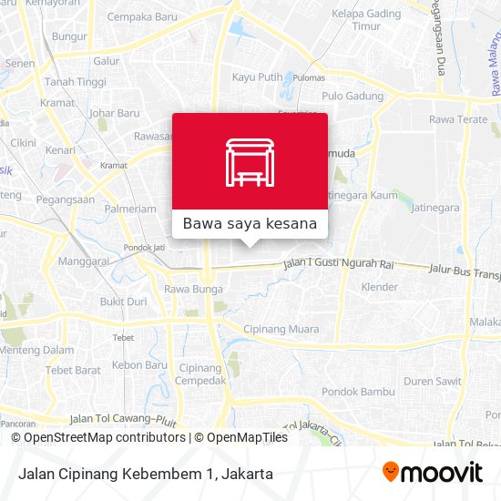Peta Jalan Cipinang Kebembem 1