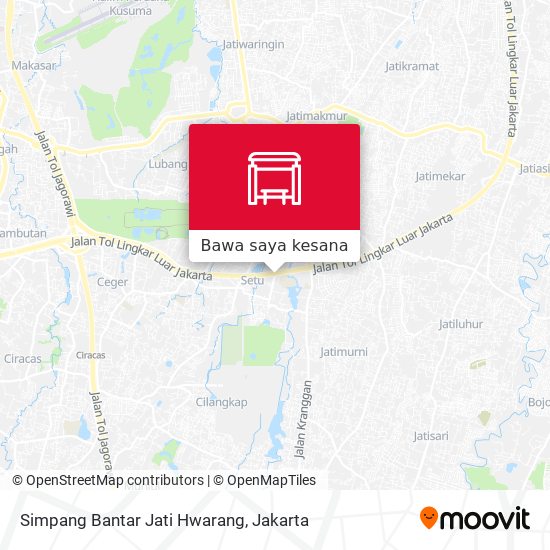 Peta Simpang Bantar Jati Hwarang