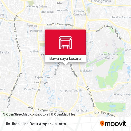 Peta Jln. Ikan Hias Batu Ampar