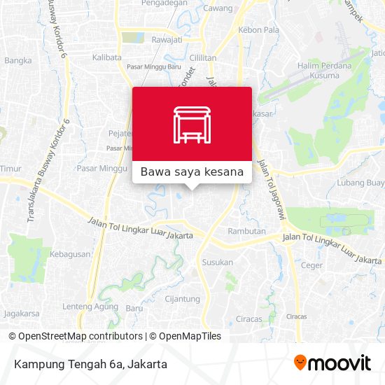 Peta Kampung Tengah 6a