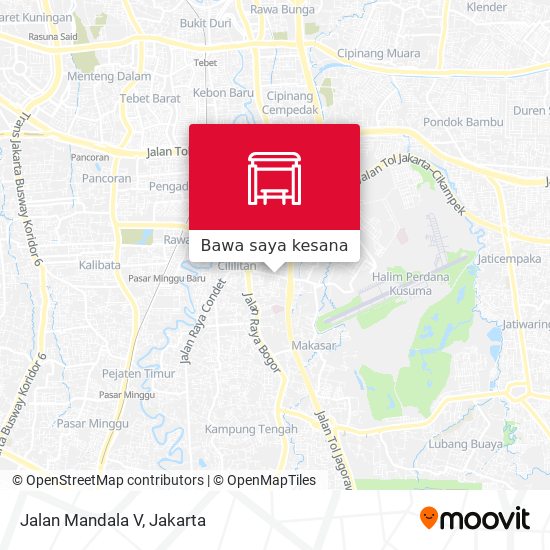 Peta Jalan Mandala V