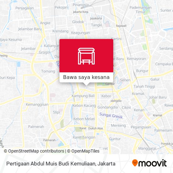 Peta Pertigaan Abdul Muis Budi Kemuliaan