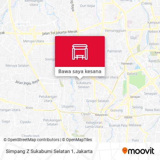 Peta Simpang Z Sukabumi Selatan 1