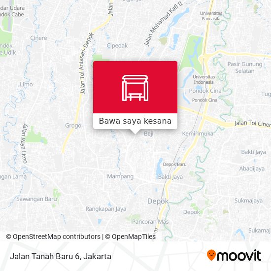 Peta Jalan Tanah Baru 6