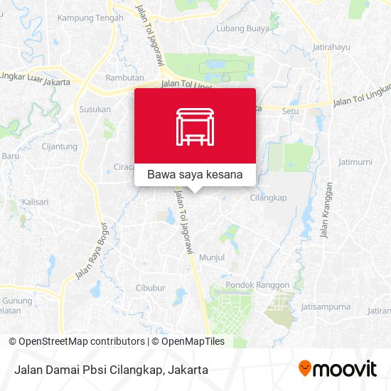 Peta Jalan Damai Pbsi Cilangkap