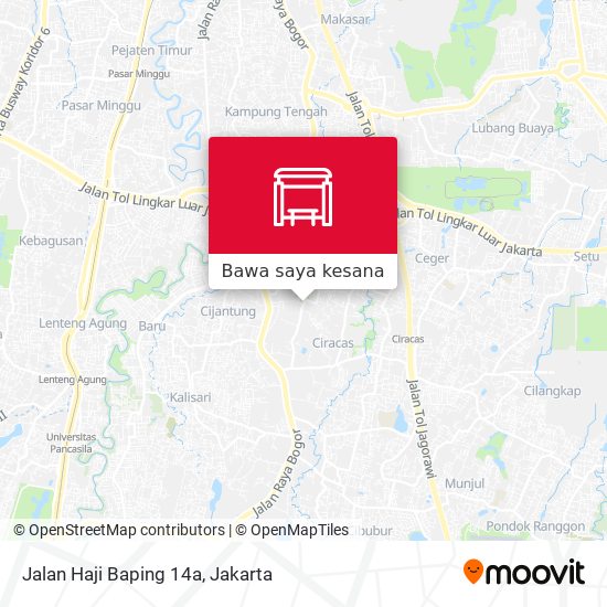 Peta Jalan Haji Baping 14a
