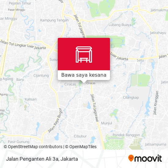 Peta Jalan Penganten Ali 3a