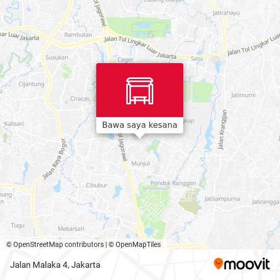 Peta Jalan Malaka 4