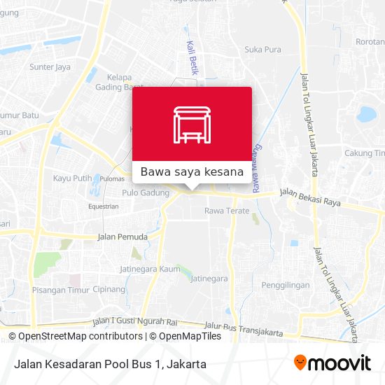 Peta Jalan Kesadaran Pool Bus 1