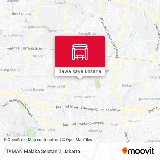 Peta TAMAN Malaka Selatan 2