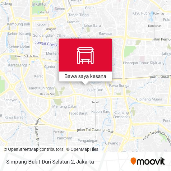 Peta Simpang Bukit Duri Selatan 2