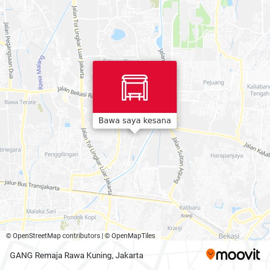 Peta GANG Remaja Rawa Kuning