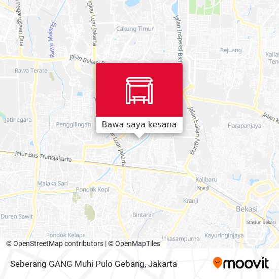 Peta Seberang GANG Muhi Pulo Gebang