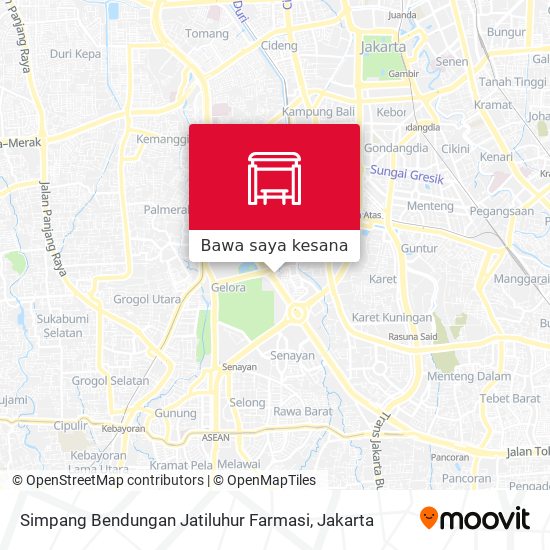 Peta Simpang Bendungan Jatiluhur Farmasi